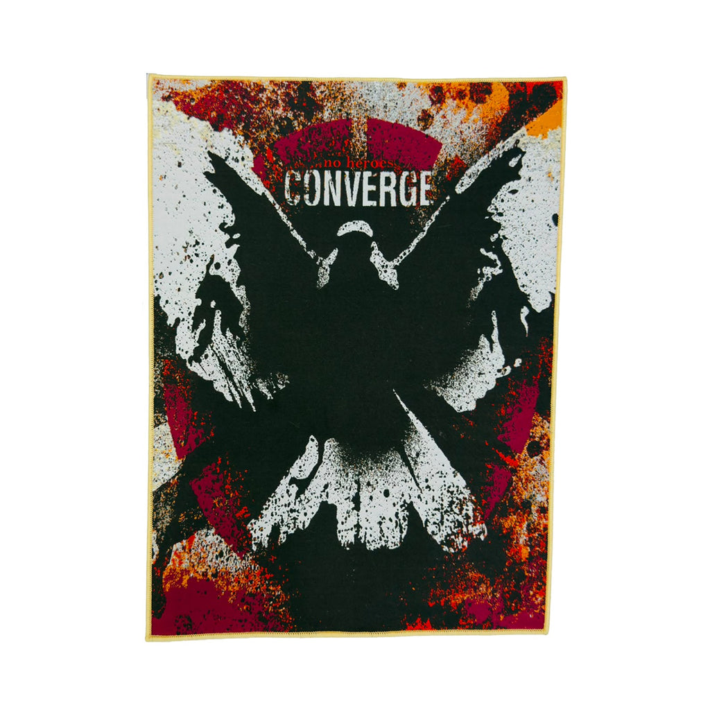 CONVERGE - No Heroes - Woven Backpatch