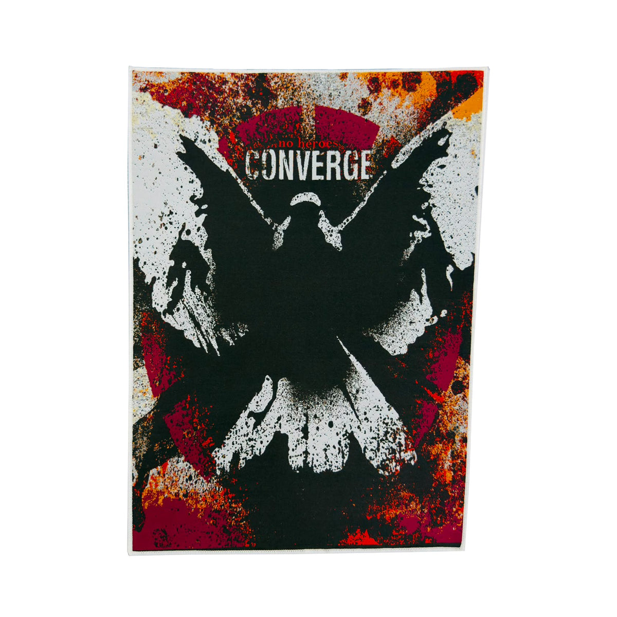 CONVERGE - No Heroes - Woven Backpatch