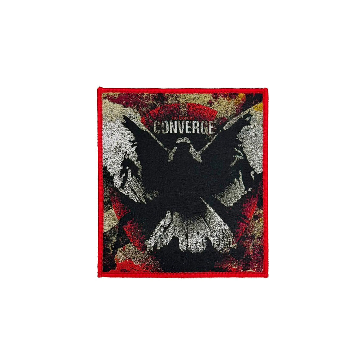 CONVERGE - No Heroes - Woven Patch