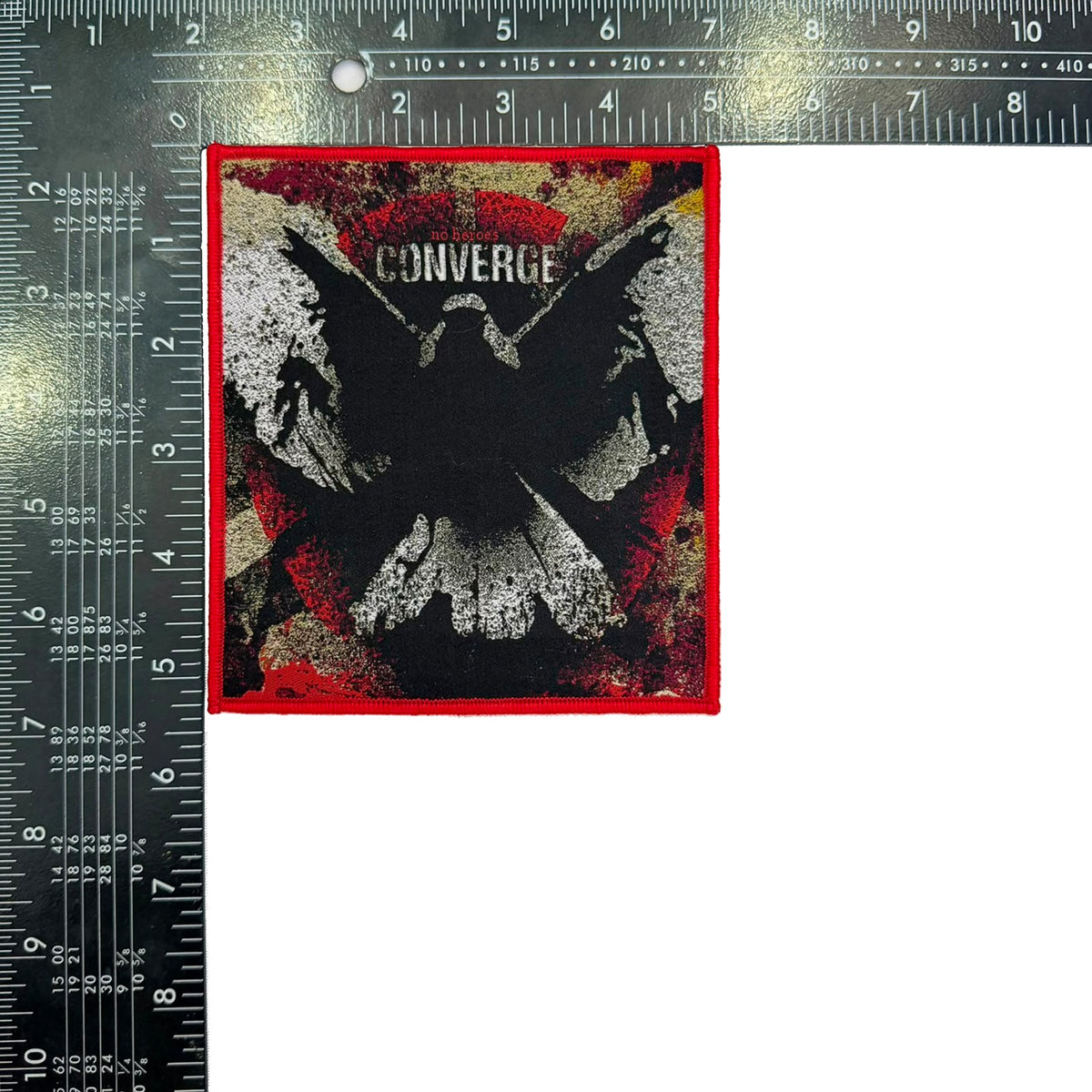 CONVERGE - No Heroes - Woven Patch