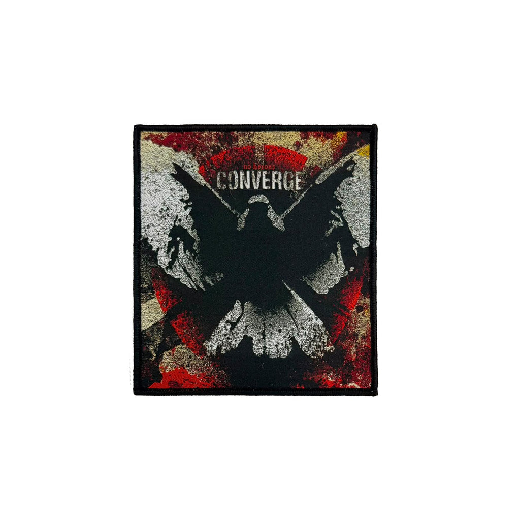 CONVERGE - No Heroes - Woven Patch