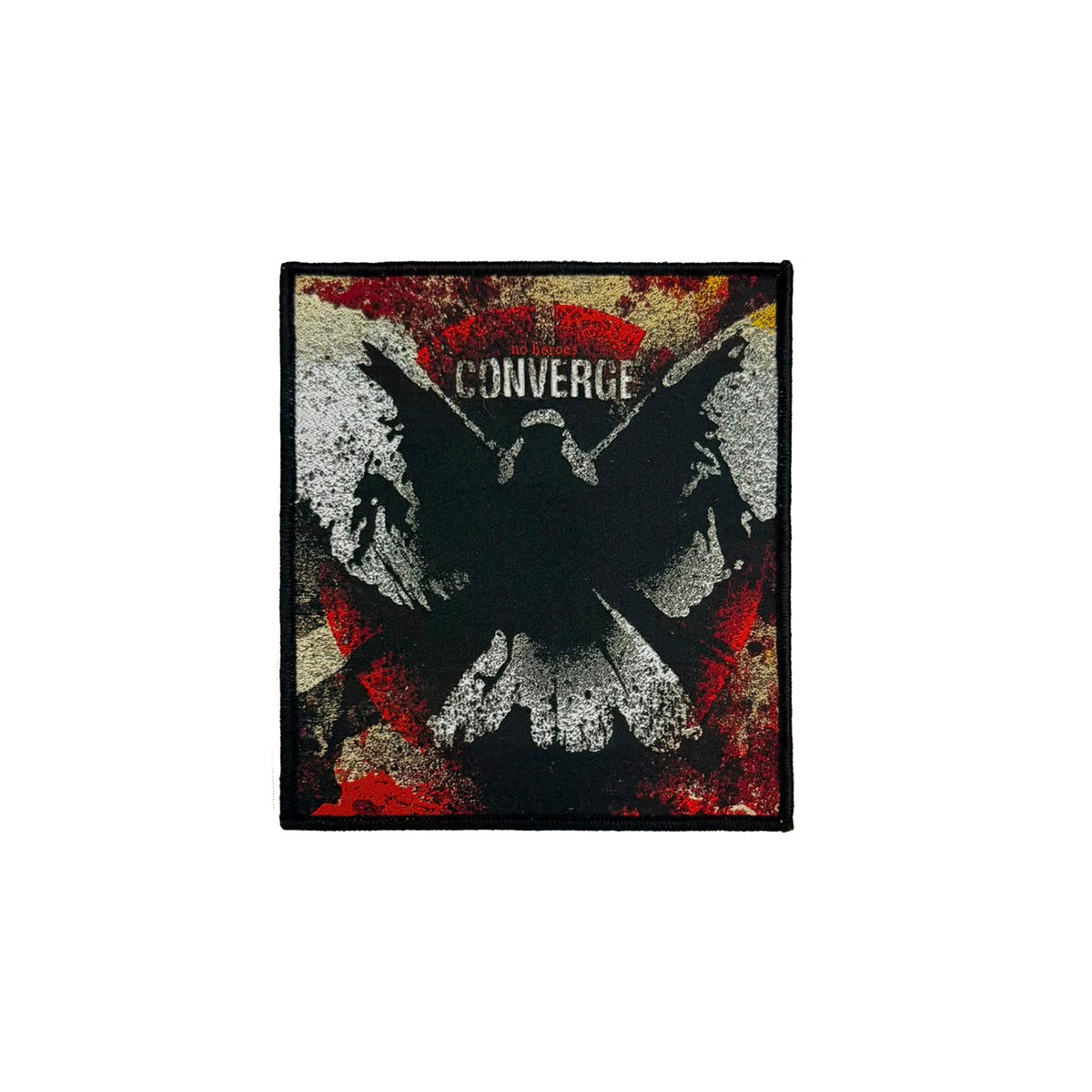 CONVERGE - No Heroes - Woven Patch