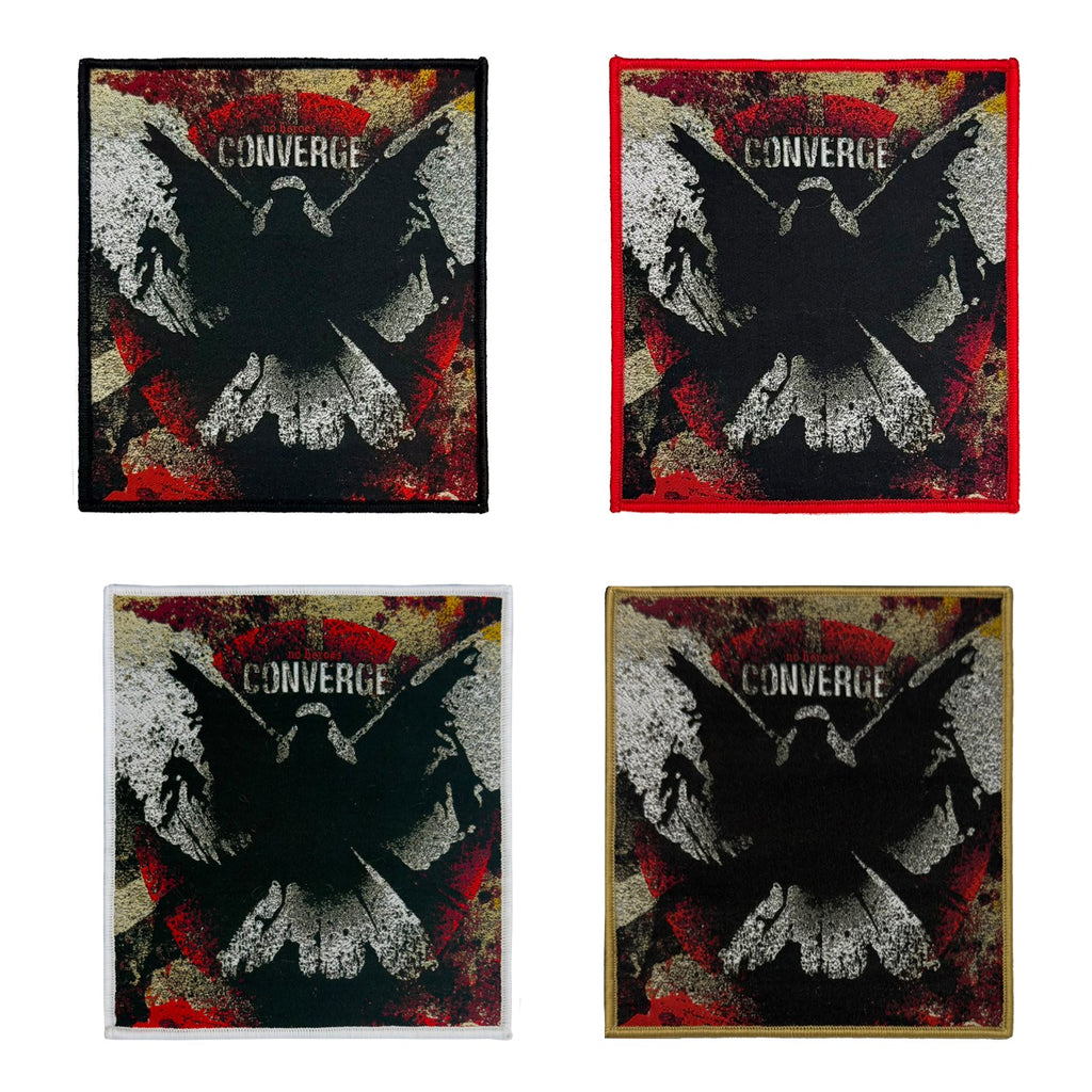 CONVERGE - No Heroes - Woven Patch