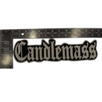 CANDLEMASS - Logo - Oversized Woven Patch