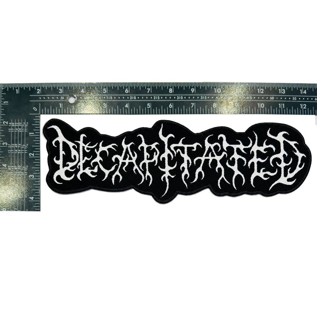 DECAPITATED - Logo - Oversized Woven Patch