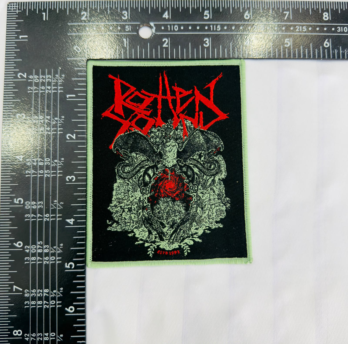 ROTTEN SOUND - Estb. 1993 - Woven Patch