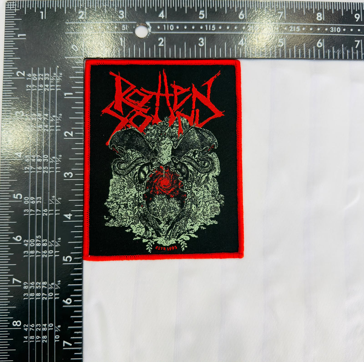 ROTTEN SOUND - Estb. 1993 - Woven Patch