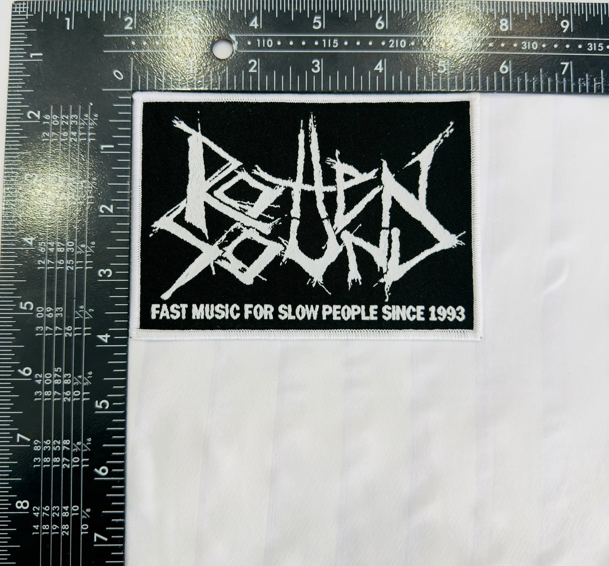 ROTTEN SOUND - Fast Music... - Woven Patch