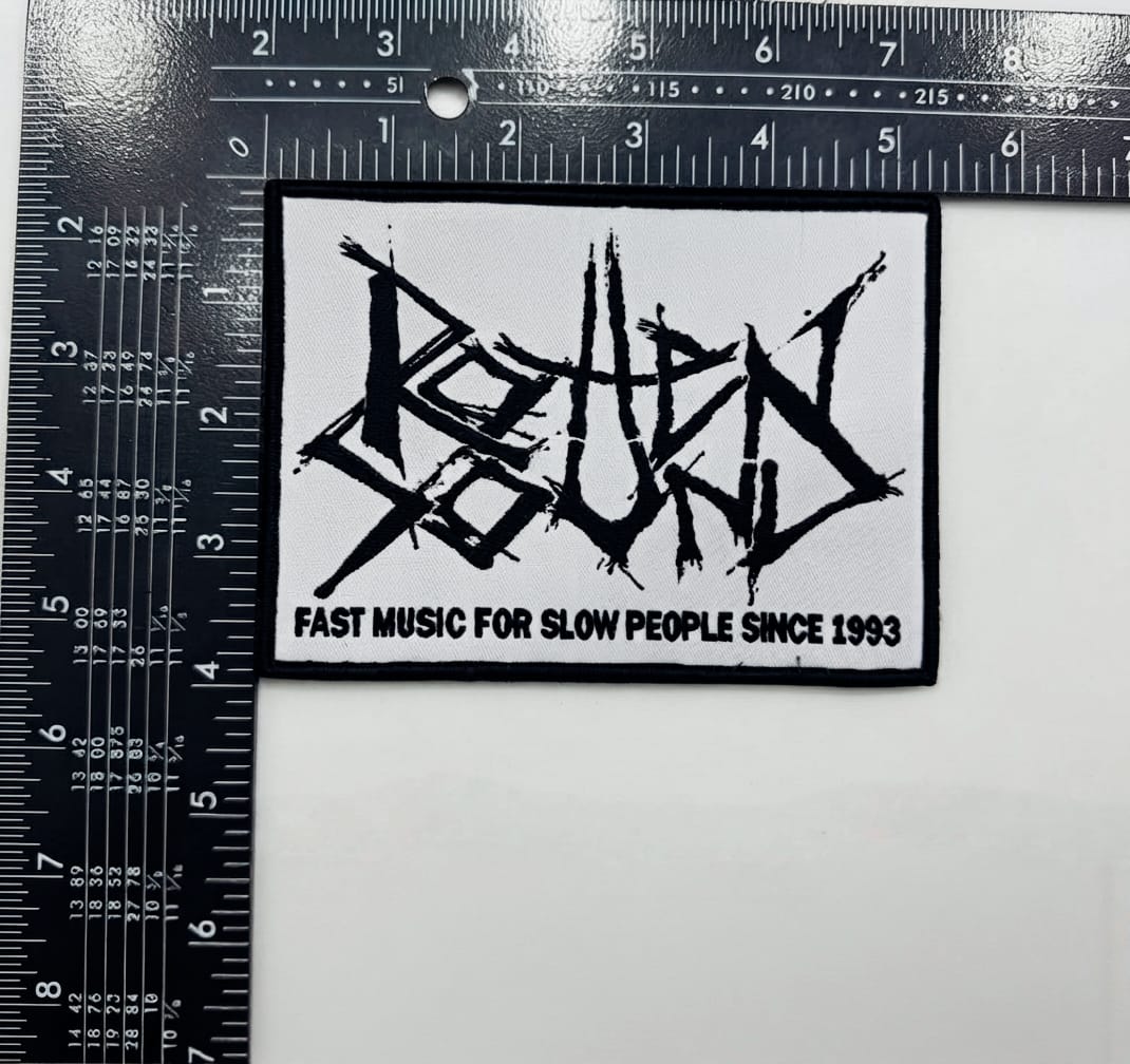 ROTTEN SOUND - Fast Music... - Woven Patch