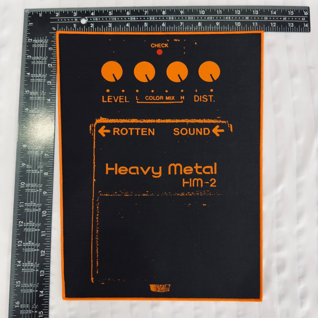 ROTTEN SOUND - HM2 - Woven Backpatch