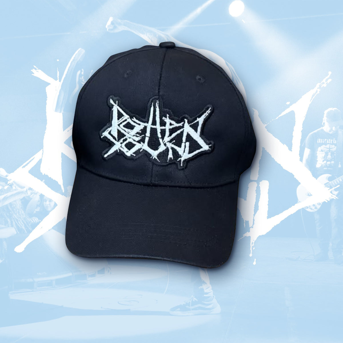 ROTTEN SOUND - (Glow in the Dark) Logo - BASEBALL CAP