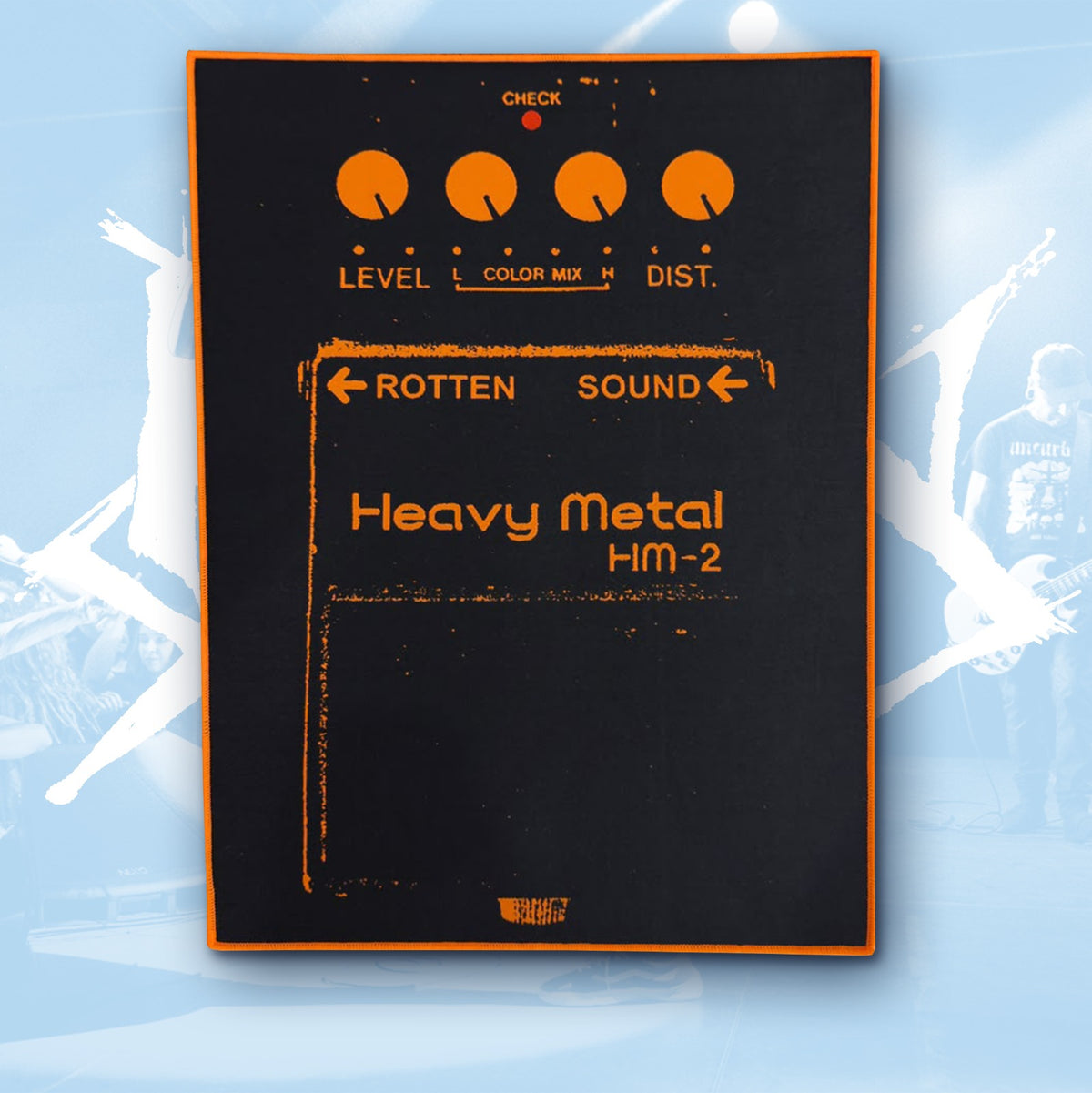 ROTTEN SOUND - HM2 - Woven Backpatch