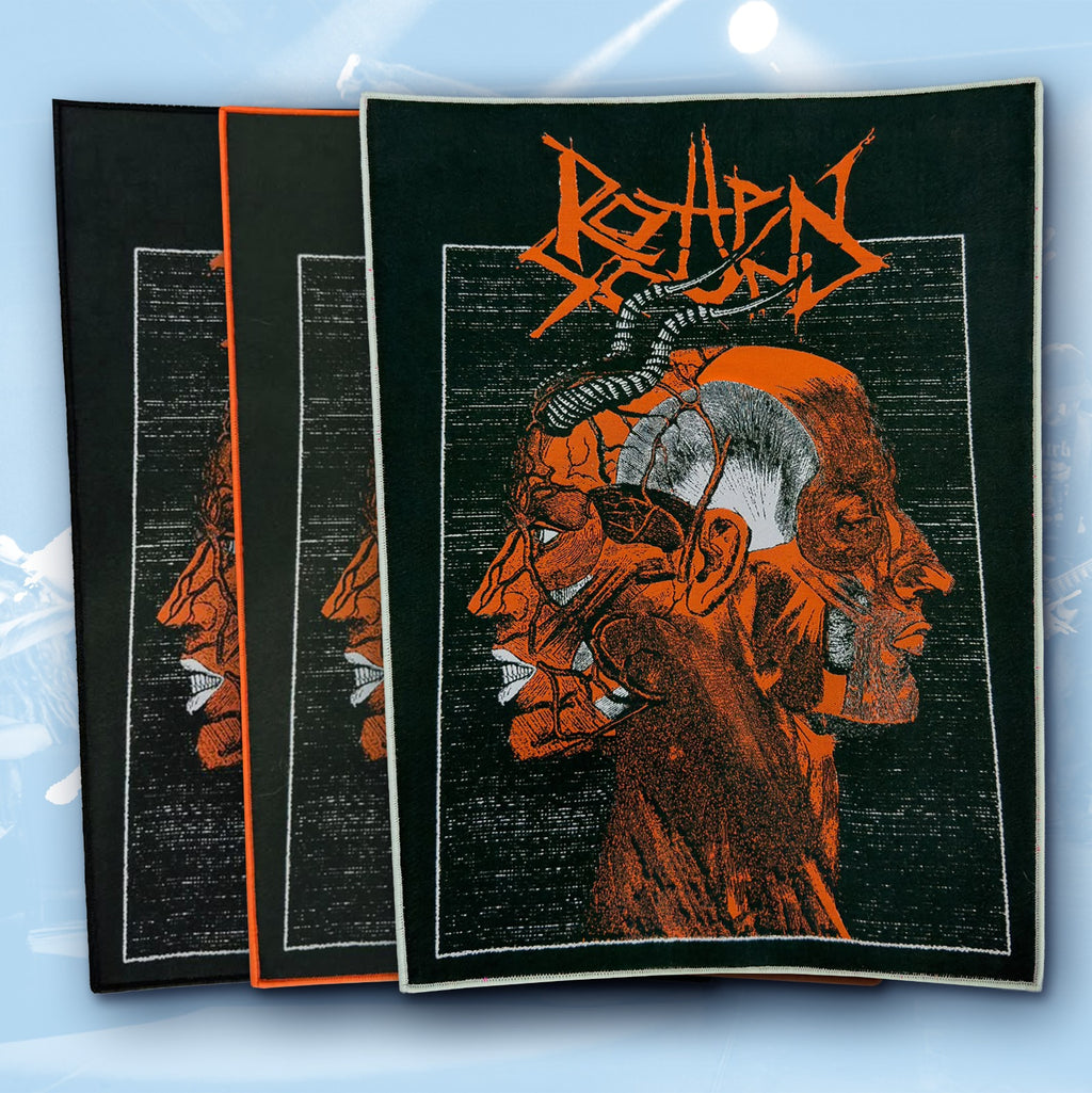 ROTTEN SOUND - Hell - Woven Backpatch