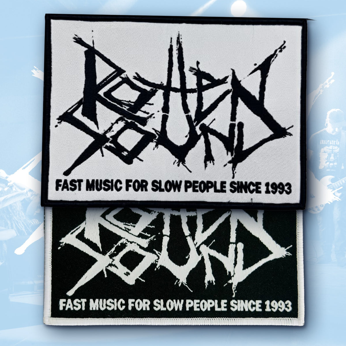 ROTTEN SOUND - Fast Music... - Woven Patch
