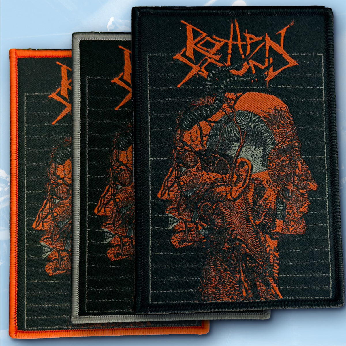 ROTTEN SOUND - Hell - Woven Patch