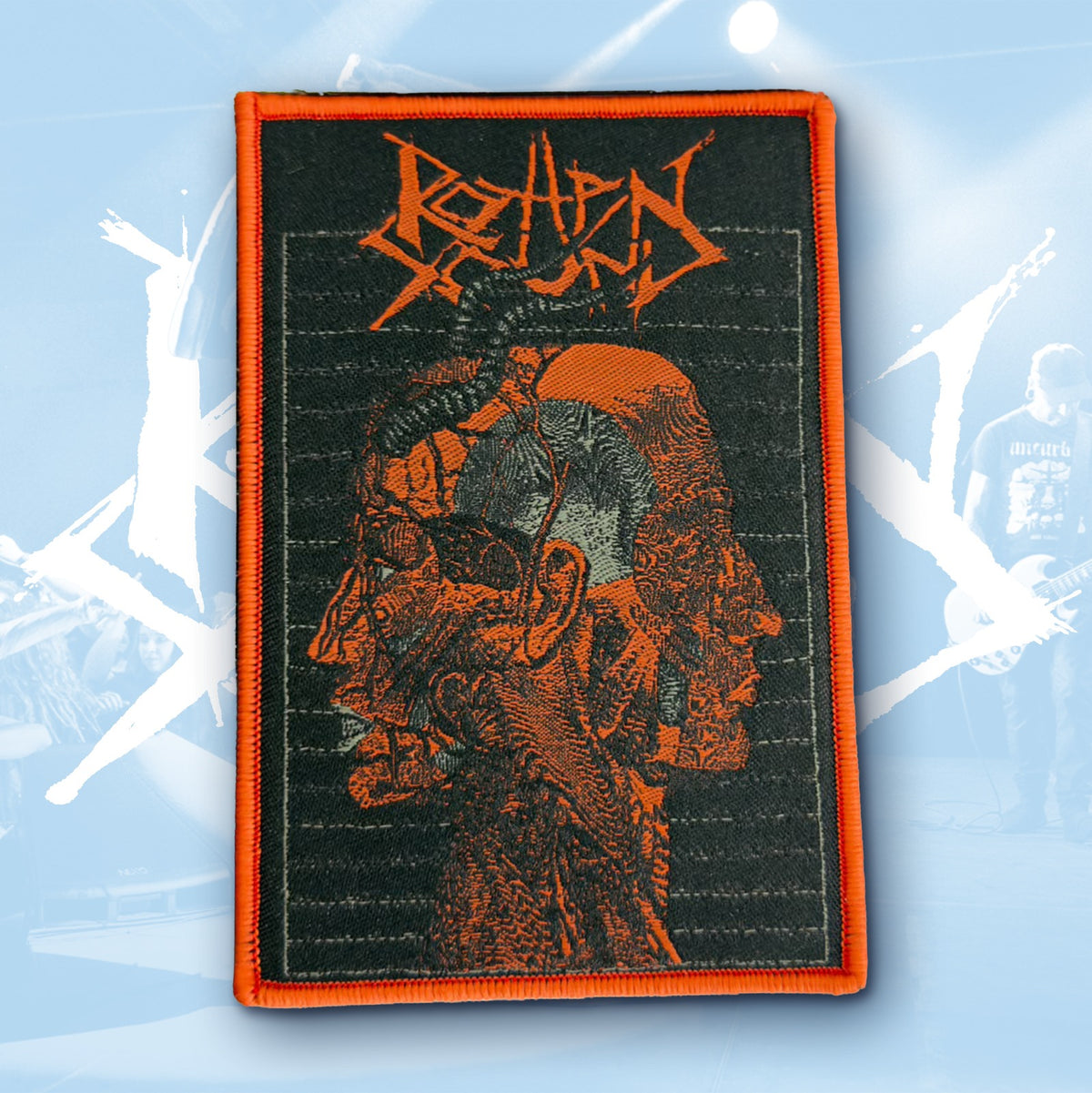 ROTTEN SOUND - Hell - Woven Patch