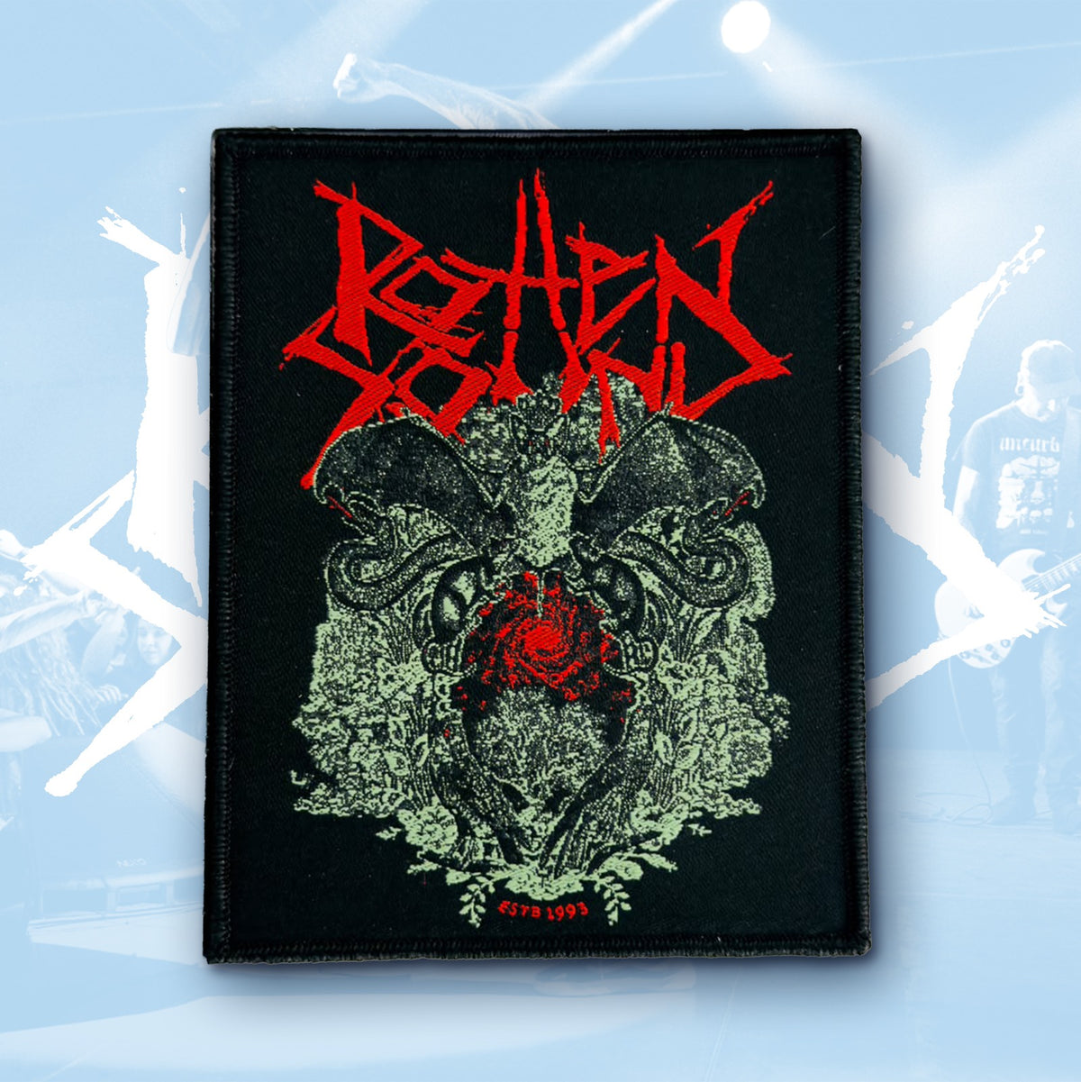 ROTTEN SOUND - Estb. 1993 - Woven Patch