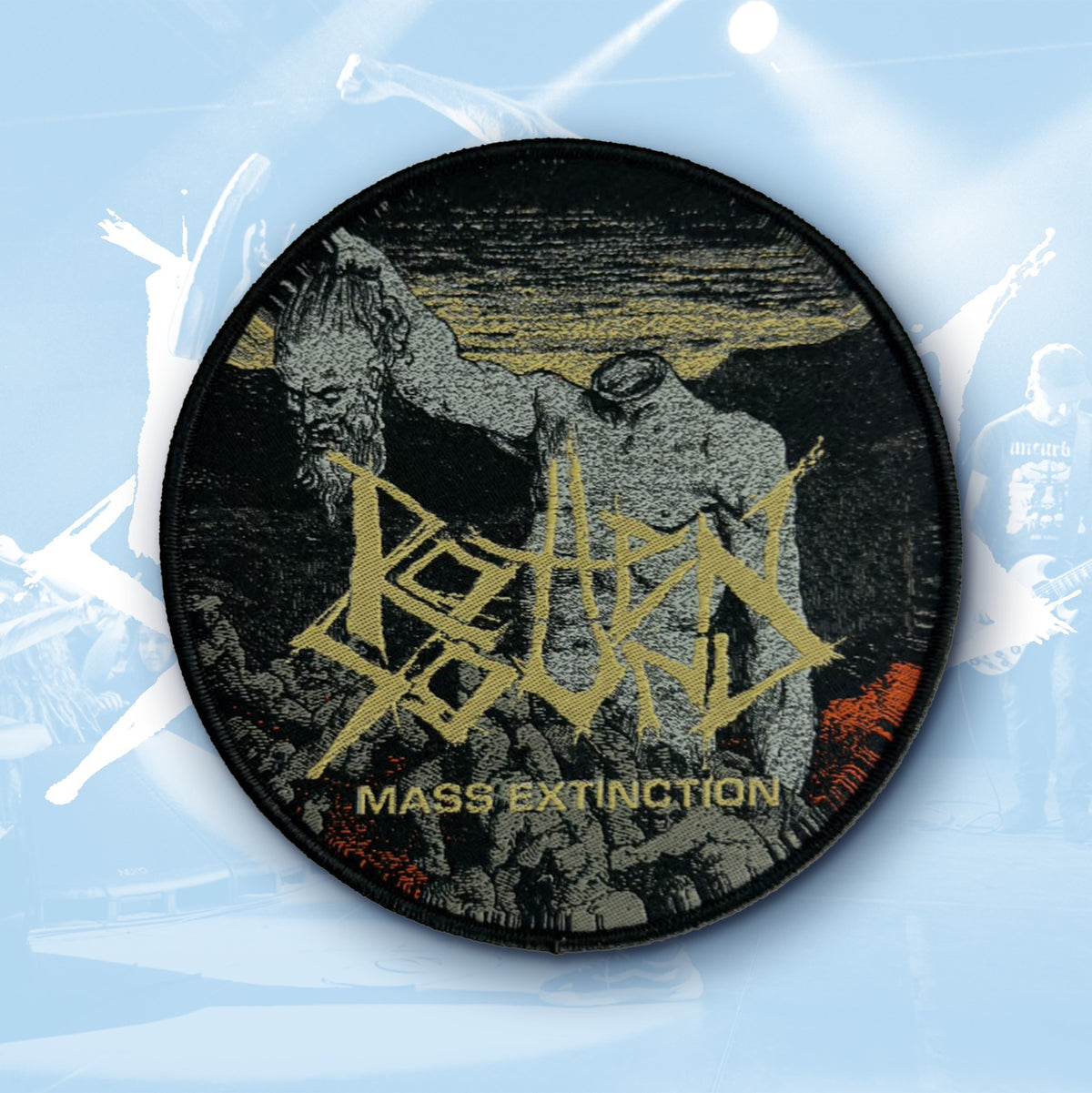 ROTTEN SOUND - Mass Extinction - Woven Patch