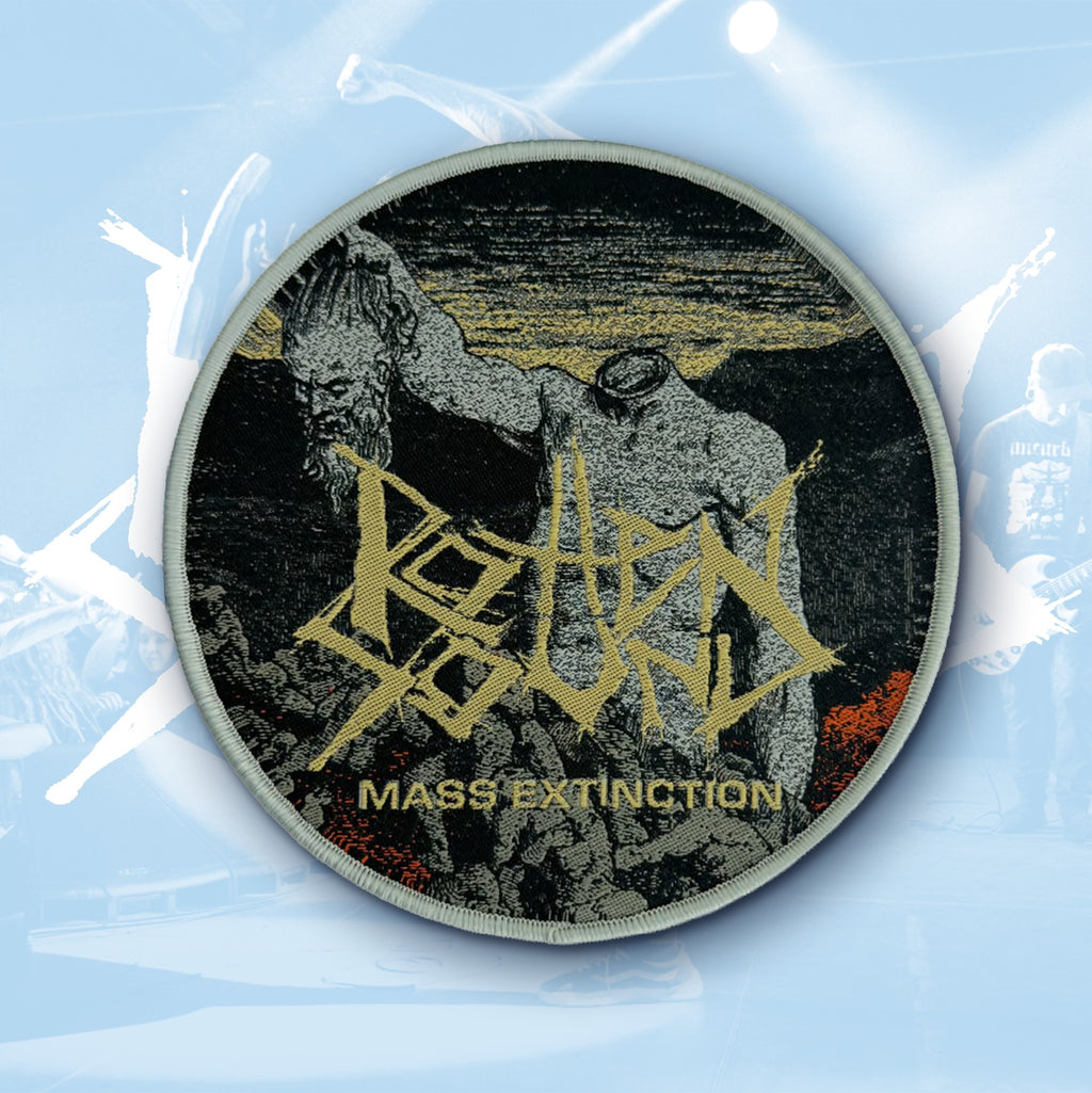 ROTTEN SOUND - Mass Extinction - Woven Patch