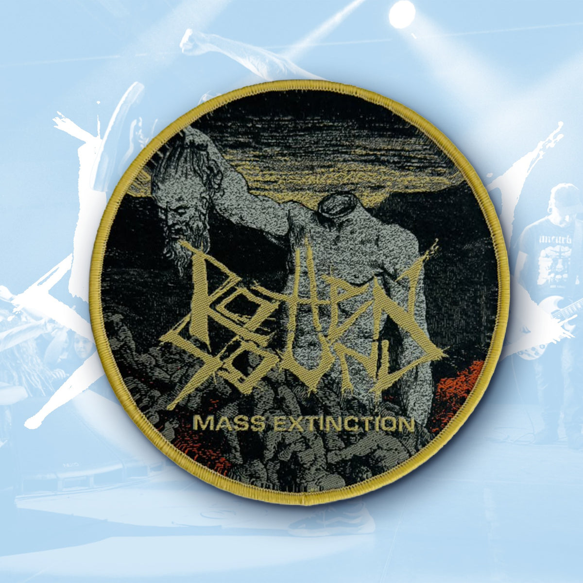 ROTTEN SOUND - Mass Extinction - Woven Patch