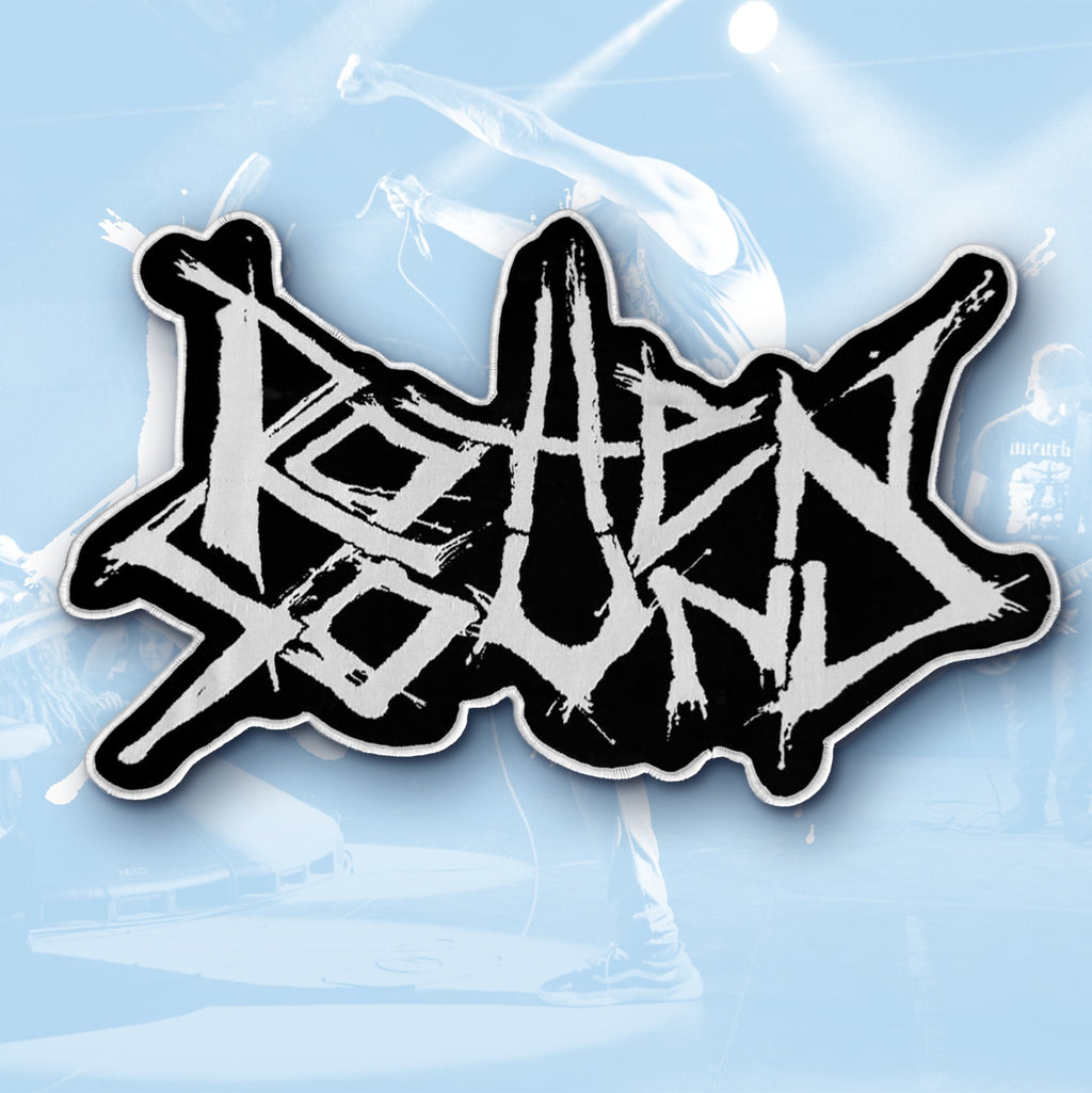 ROTTEN SOUND - Logo - Oversized Woven Patch
