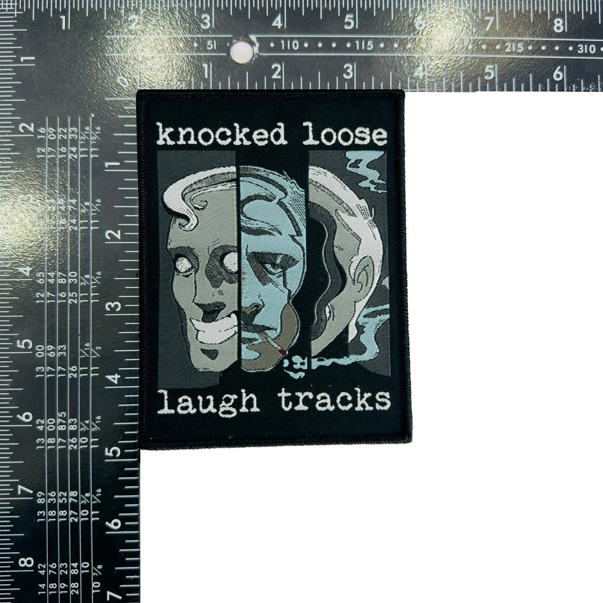 KNOCKED LOOSE - Laugh Tracks - Woven Patch