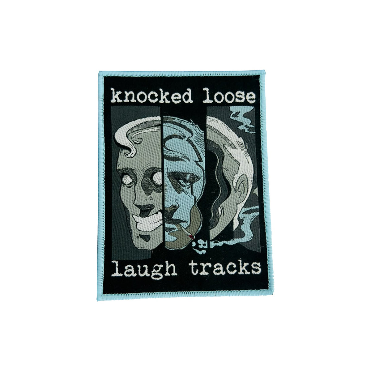 KNOCKED LOOSE - Laugh Tracks - Woven Patch