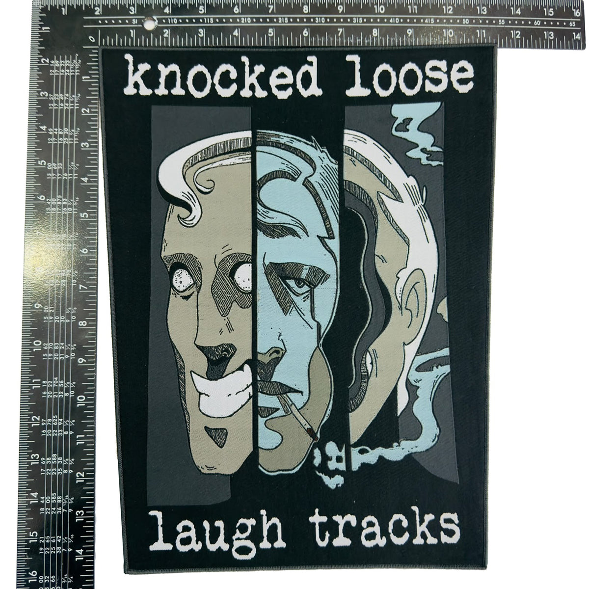 KNOCKED LOOSE - Laugh Tracks - Woven Backpatch