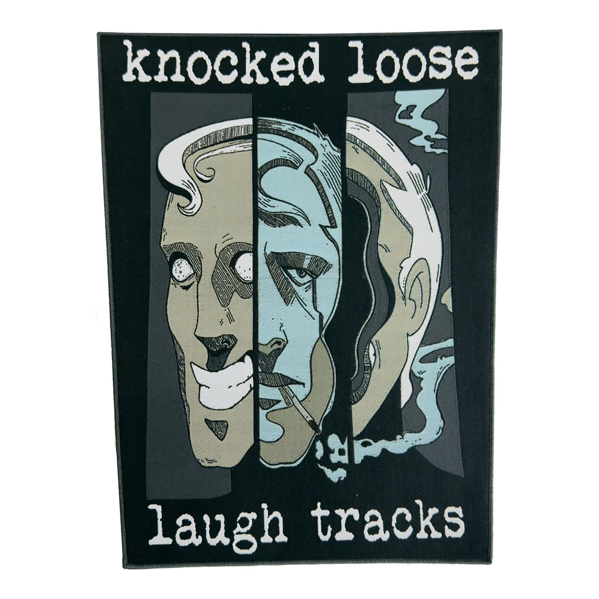 KNOCKED LOOSE - Laugh Tracks - Woven Backpatch