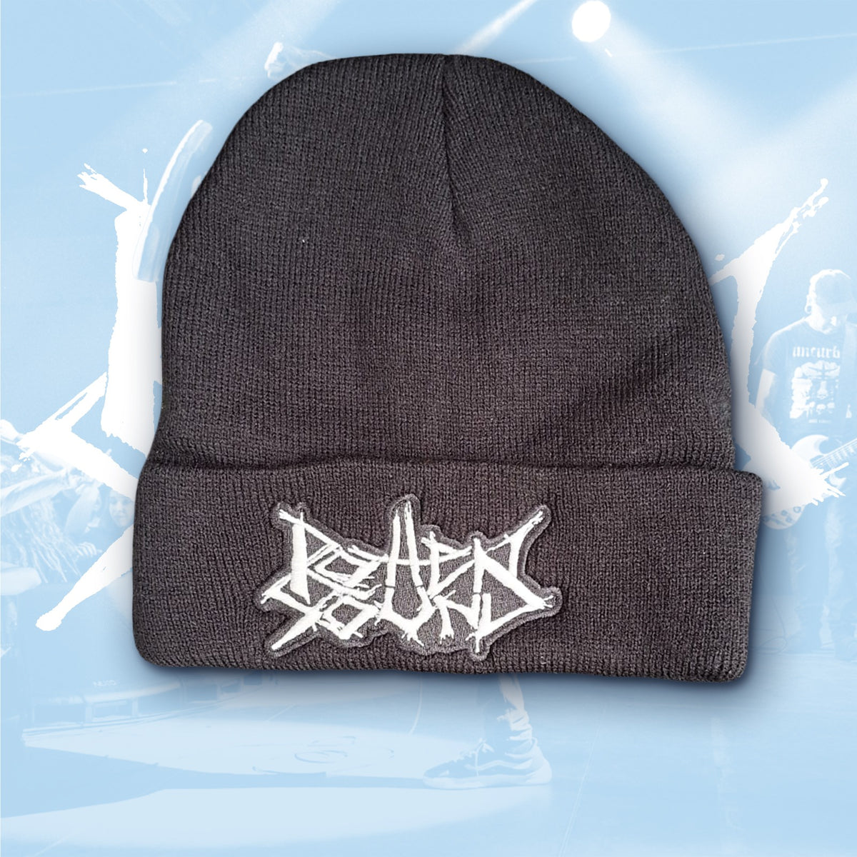 ROTTEN SOUND - (Glow in the Dark) Logo - (Black) Beanie