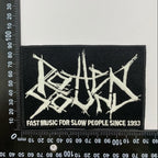 ROTTEN SOUND - Fast Music... - (Glow In The Dark) Embroidered Patch