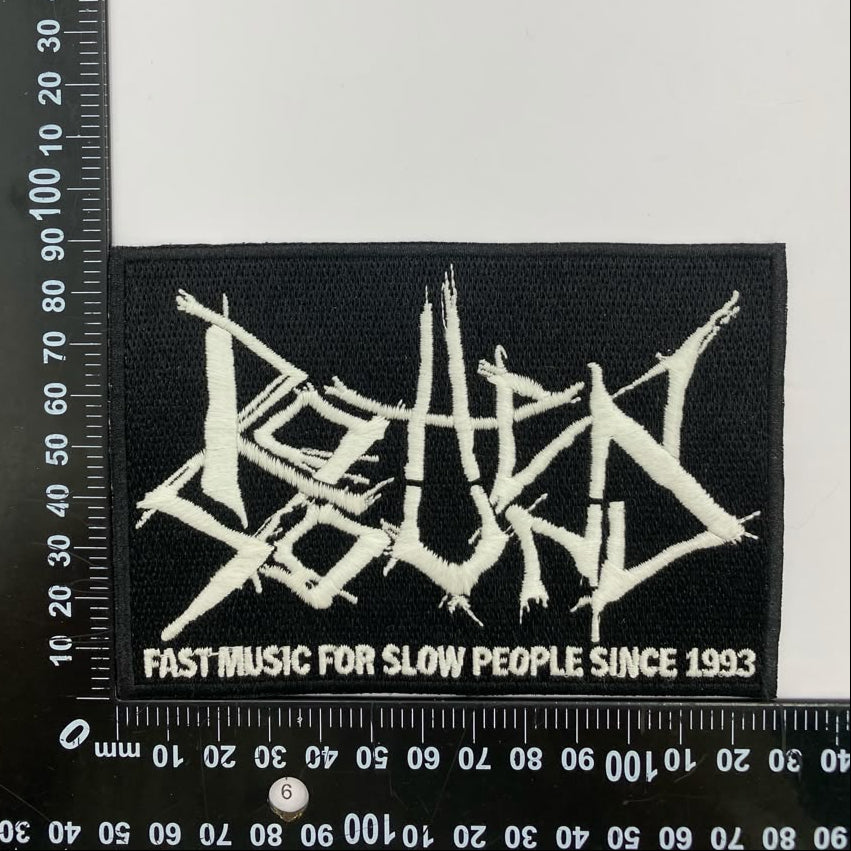 ROTTEN SOUND - Fast Music... - (Glow In The Dark) Embroidered Patch
