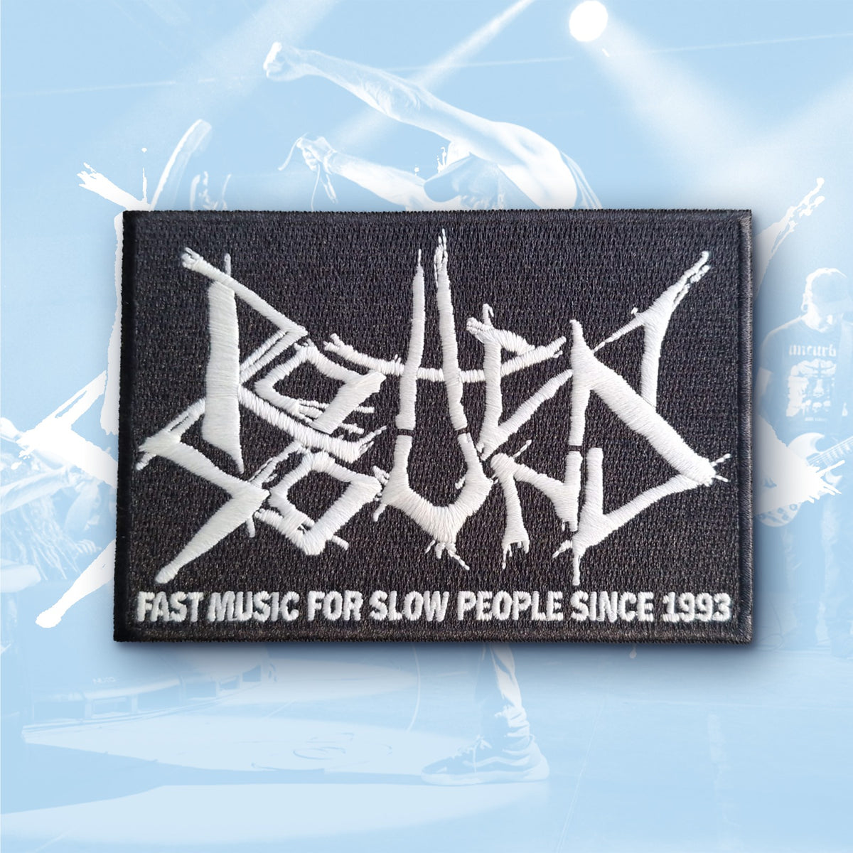 ROTTEN SOUND - Fast Music... - (Glow In The Dark) Embroidered Patch