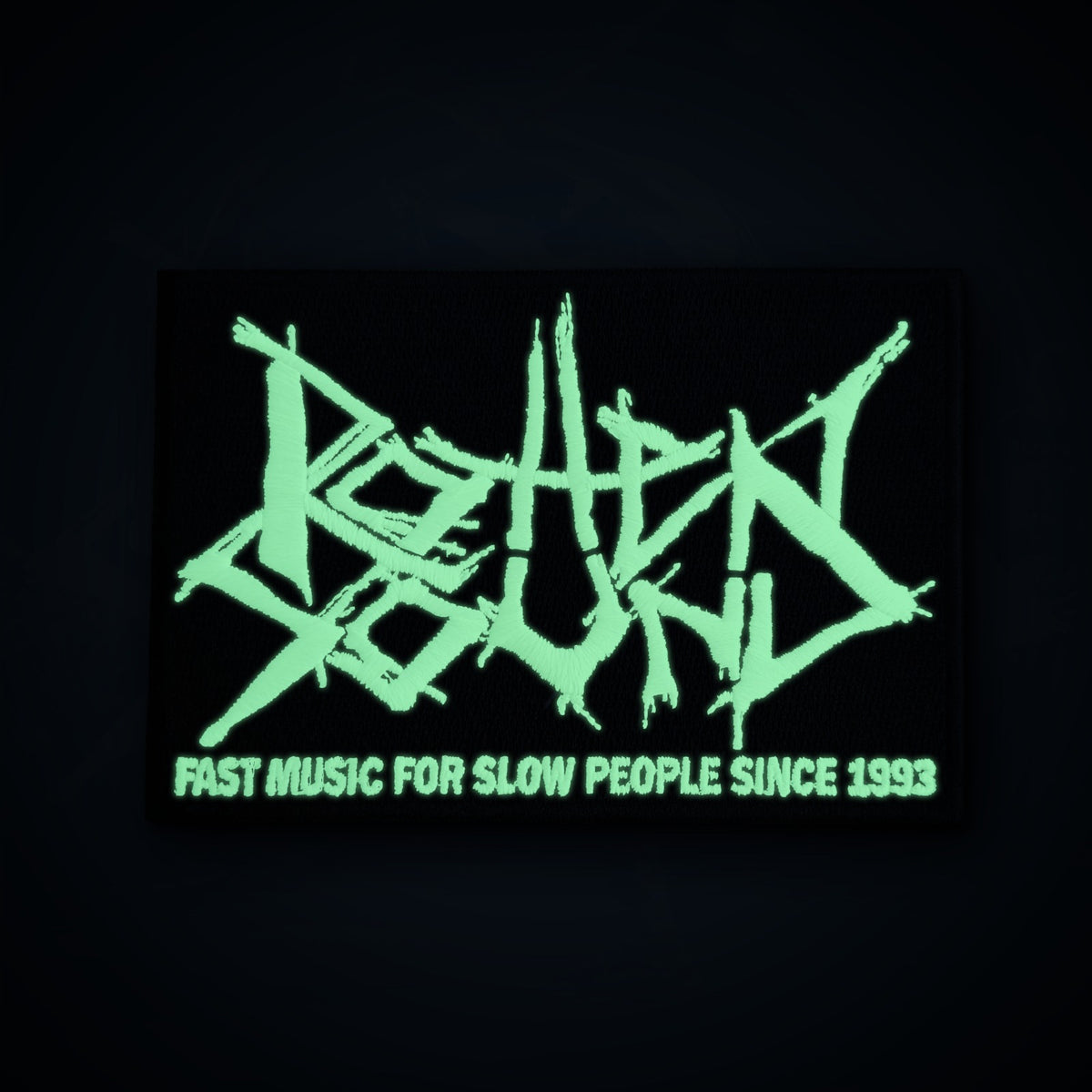 ROTTEN SOUND - Fast Music... - (Glow In The Dark) Embroidered Patch