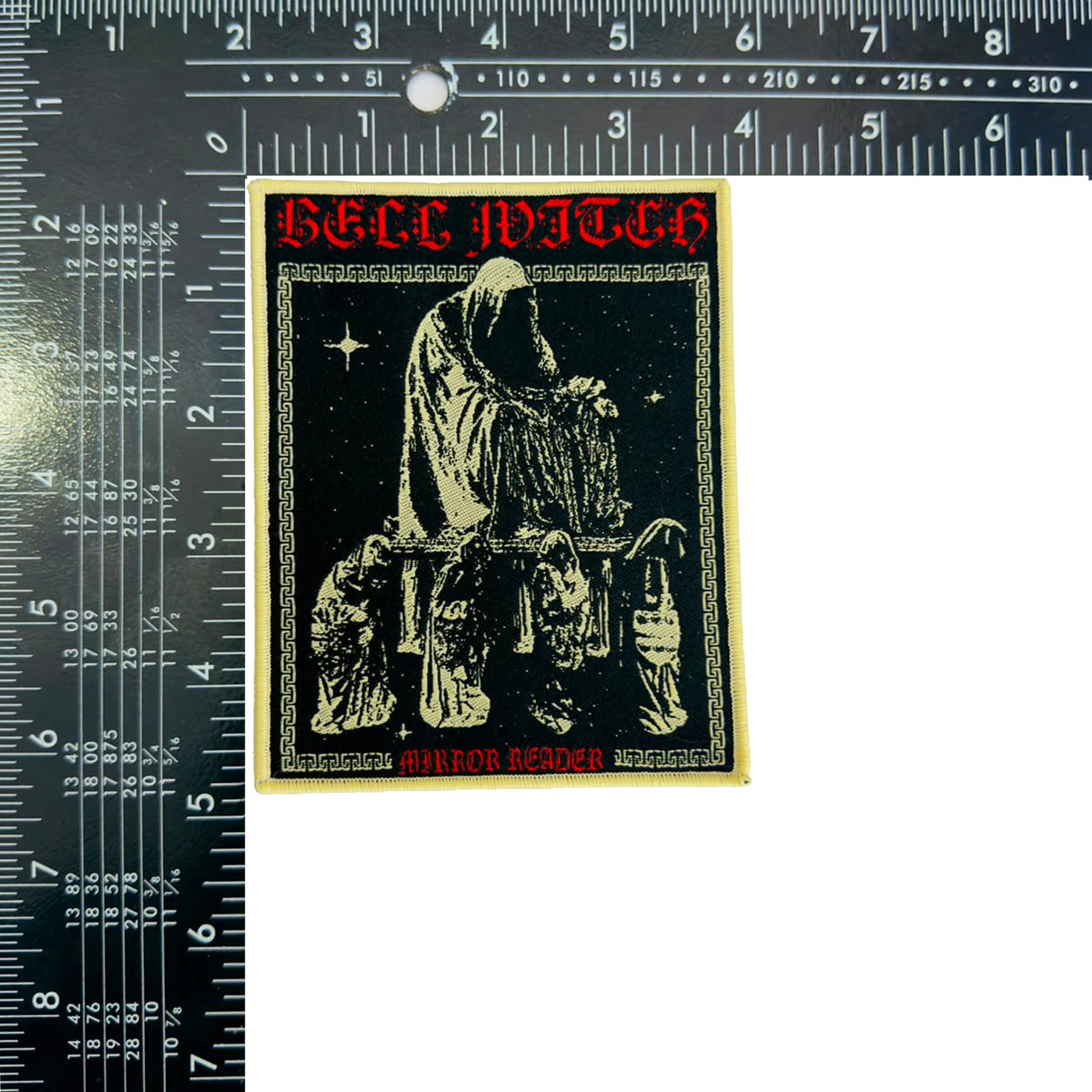 BELL WITCH - Mirror Reaper (Branca Art) - Woven Patch