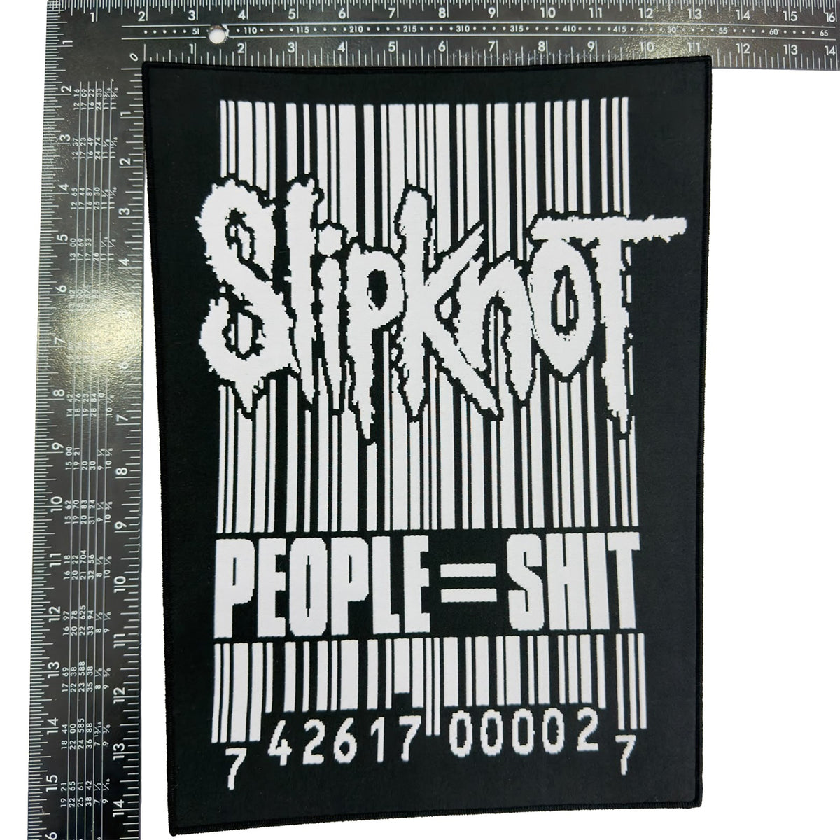 SLIPKNOT - People = Shit - Woven Backpatch