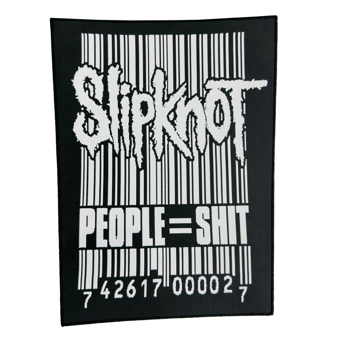 SLIPKNOT - People = Shit - Woven Backpatch