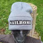 NAILBOMB - (Glow in the Dark) Logo (Grey) Beanie