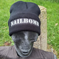 NAILBOMB - (Glow in the Dark) Logo (Black) Beanie