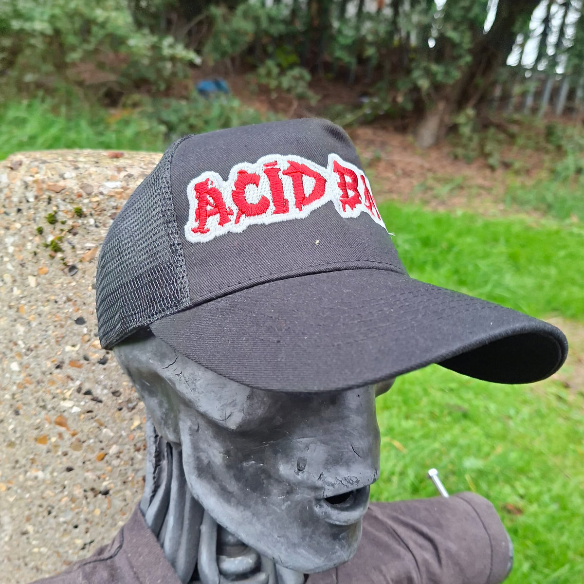 ACID BATH - (Glow in the Dark) Logo TRUCKER CAP