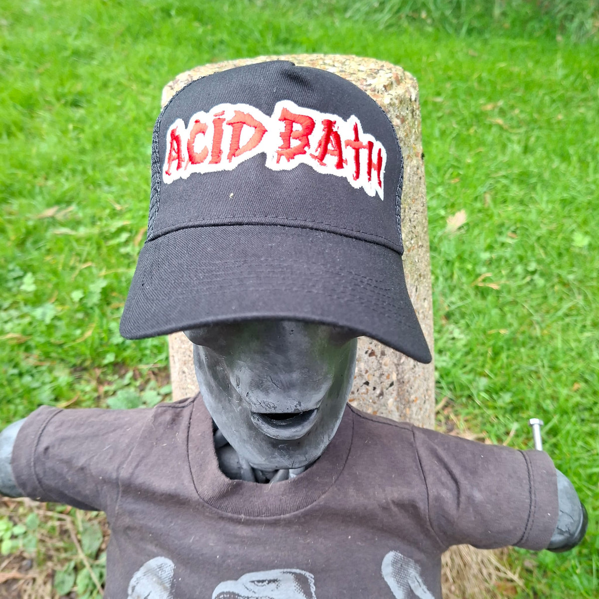 ACID BATH - (Glow in the Dark) Logo TRUCKER CAP