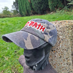 ACID BATH - (Glow in the Dark) Logo - GREEN CAMO DAD CAP