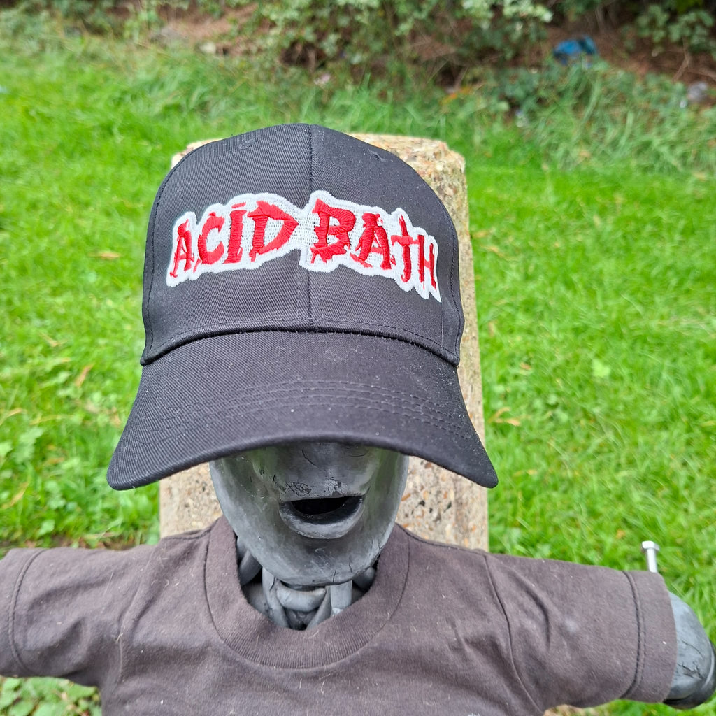 ACID BATH - (Glow in the Dark) Logo BASEBALL CAP
