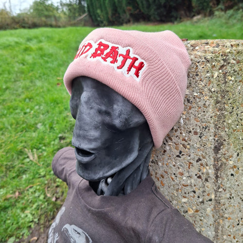 ACID BATH - (Glow in the Dark) Logo - (Pink) Beanie