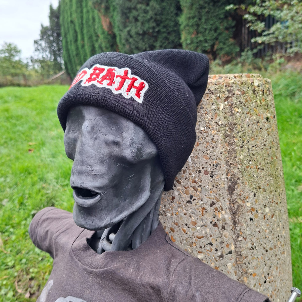 ACID BATH - (Glow in the Dark) Logo - (Black) Beanie