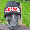 ACID BATH - (Glow in the Dark) Logo - (Black) Beanie