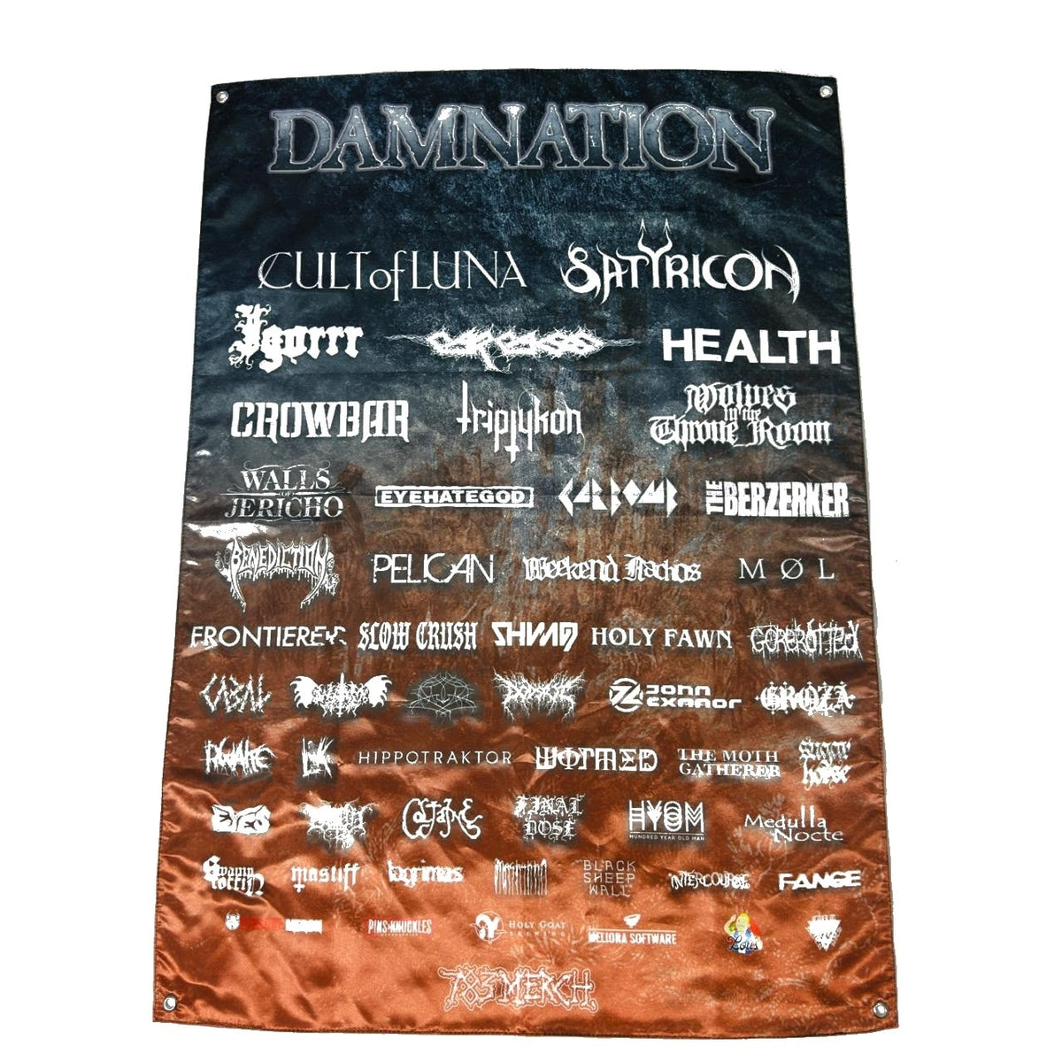 DAMNATION FESTIVAL 2026 - Wall Flag / Textile Poster