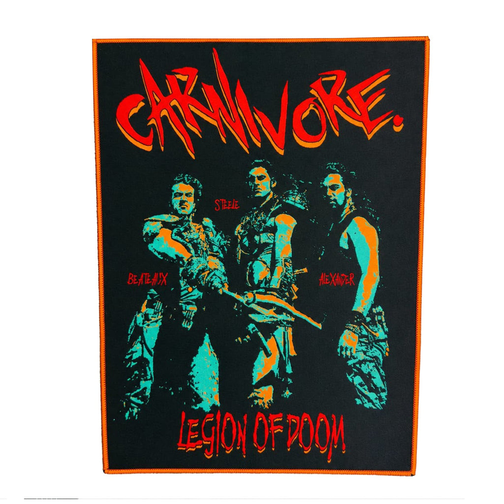 CARNIVORE - Legion of Doom - Woven Backpatch
