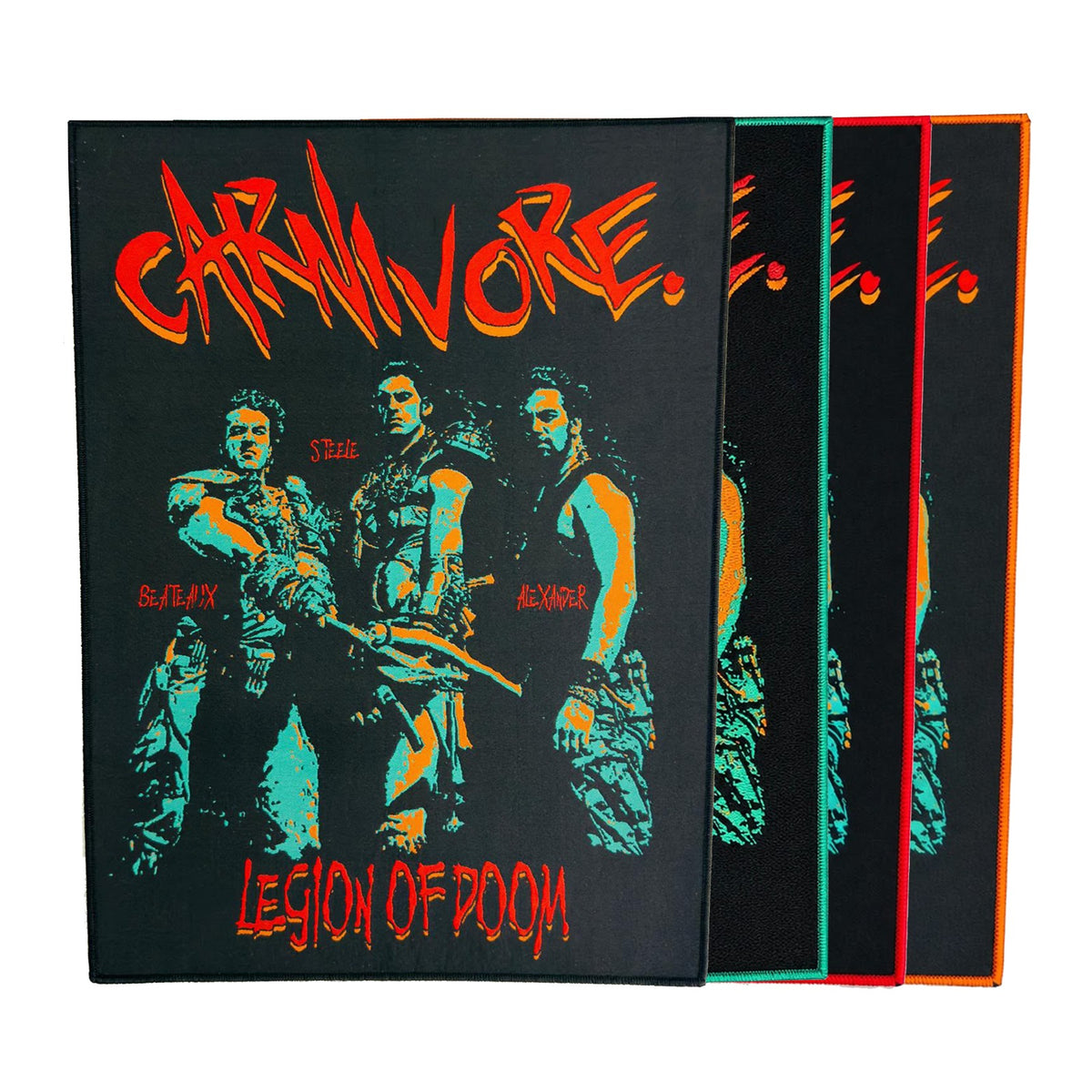 CARNIVORE - Legion of Doom - Woven Backpatch