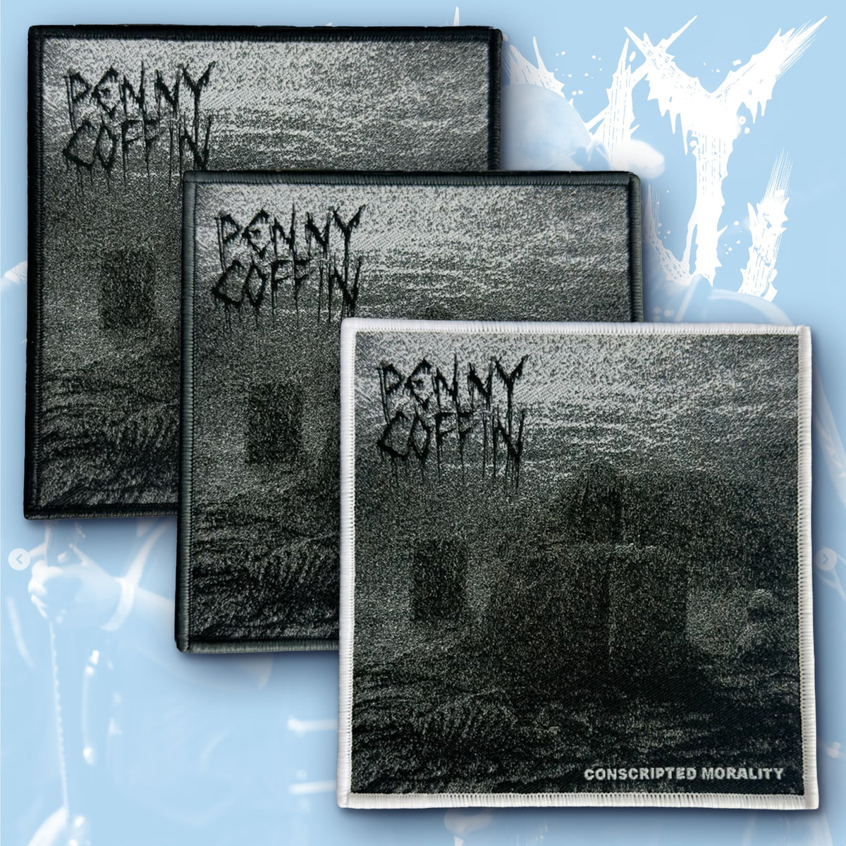 PENNY COFFIN - Conscripted Morality - Woven Patch